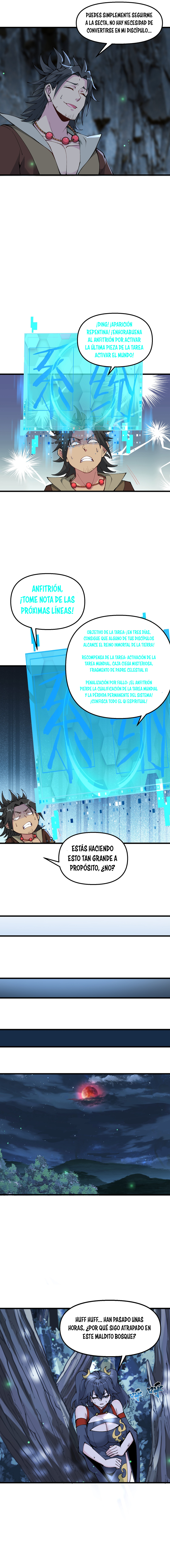 Read Después de diez años de cortar leña, los inmortales suplicaron convertirse en mis discípulos ES Manga Online