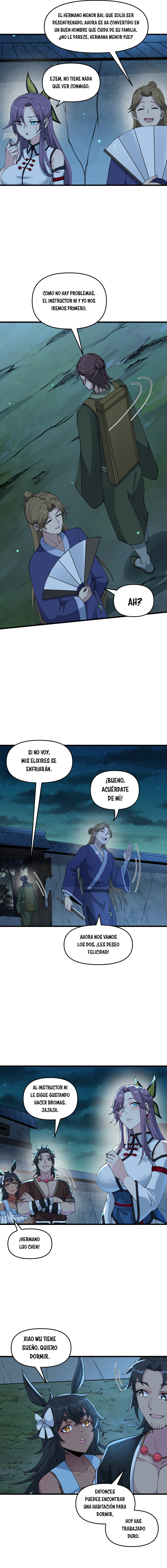 Read Después de diez años de cortar leña, los inmortales suplicaron convertirse en mis discípulos ES Manga Online