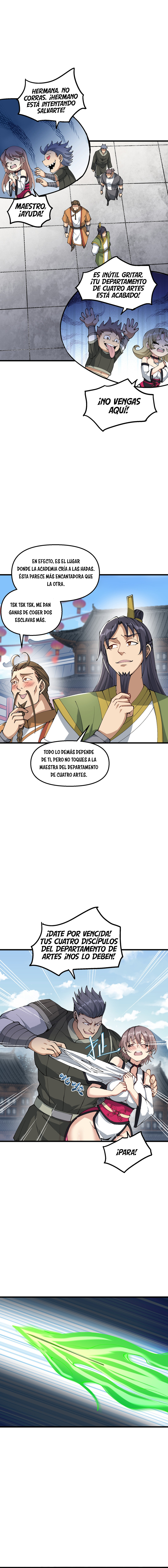 Read Después de diez años de cortar leña, los inmortales suplicaron convertirse en mis discípulos ES Manga Online