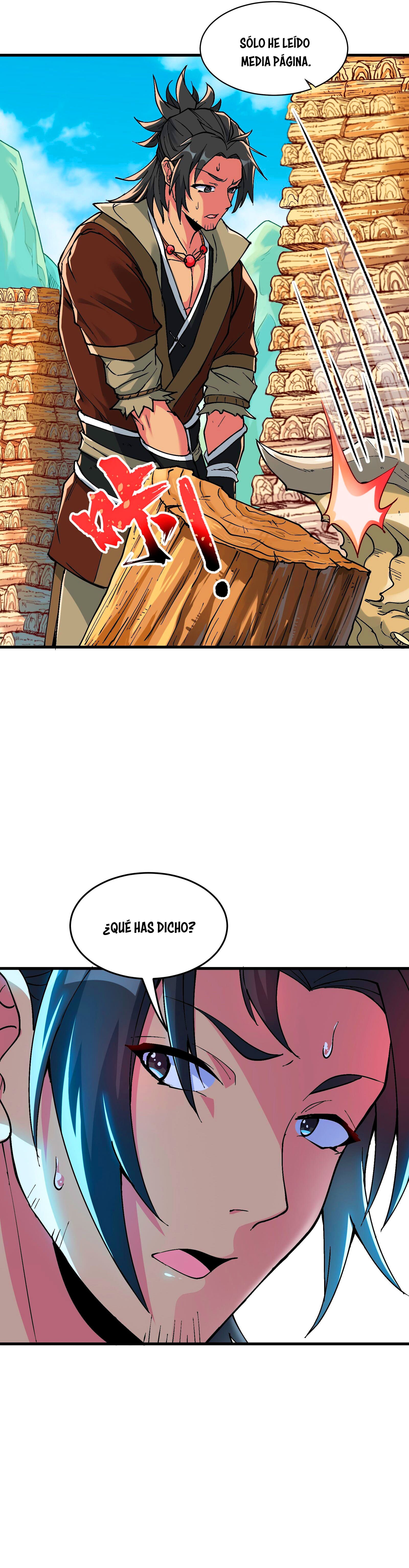 Read Después de diez años de cortar leña, los inmortales suplicaron convertirse en mis discípulos ES Manga Online