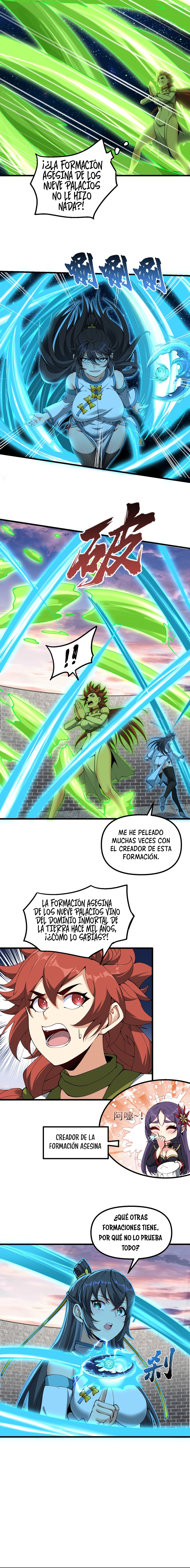 Read Después de diez años de cortar leña, los inmortales suplicaron convertirse en mis discípulos ES Manga Online