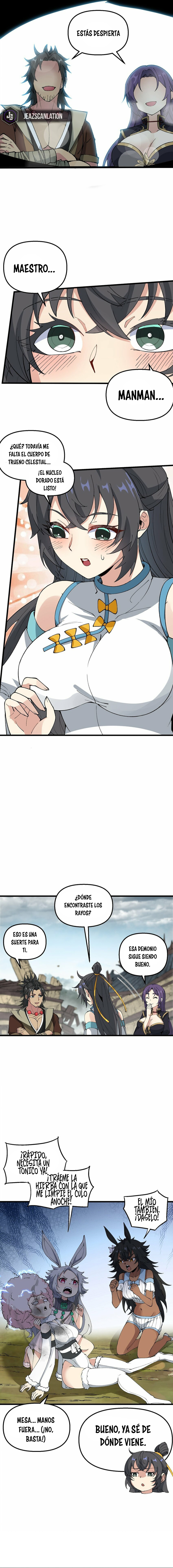 Read Después de diez años de cortar leña, los inmortales suplicaron convertirse en mis discípulos ES Manga Online