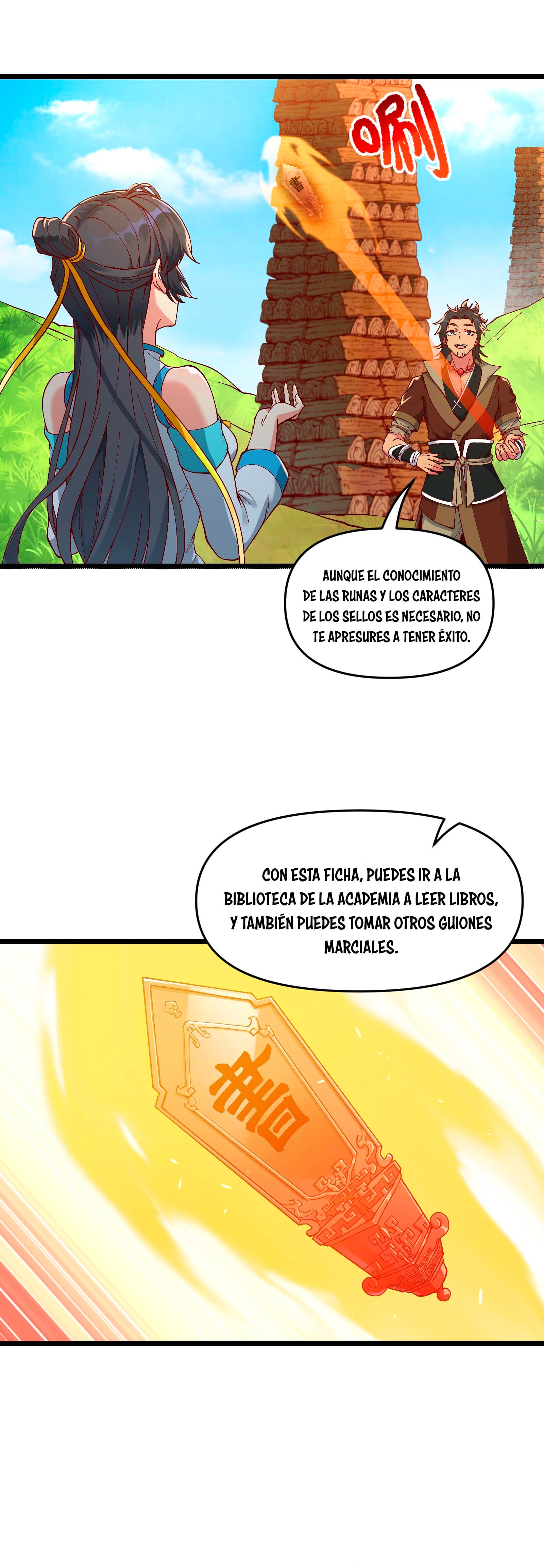 Read Después de diez años de cortar leña, los inmortales suplicaron convertirse en mis discípulos ES Manga Online