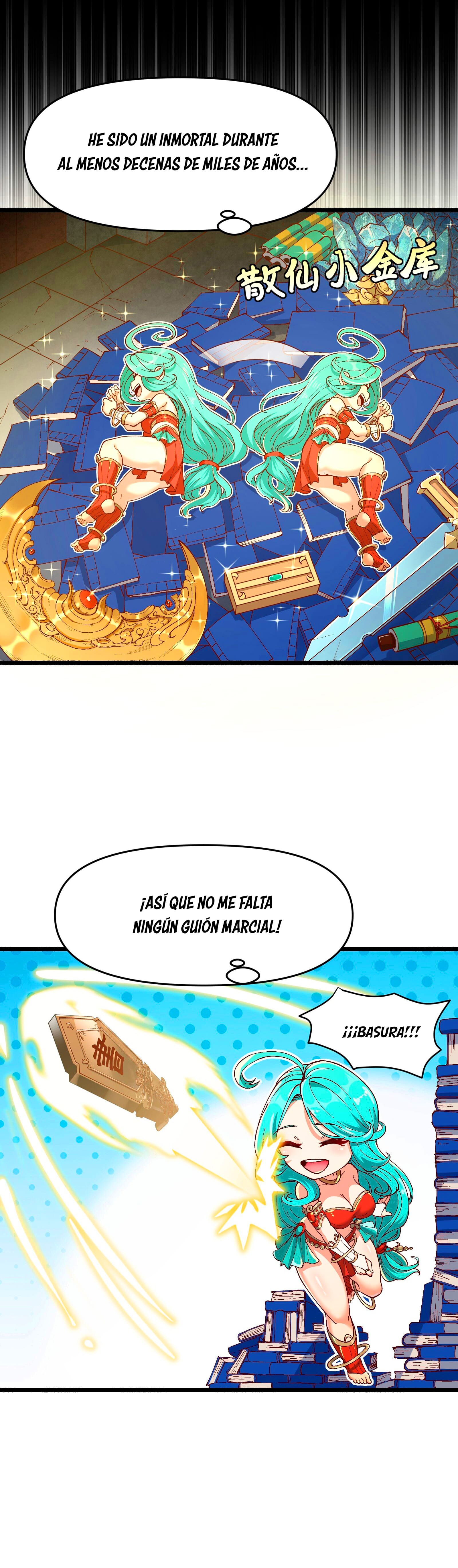 Read Después de diez años de cortar leña, los inmortales suplicaron convertirse en mis discípulos ES Manga Online