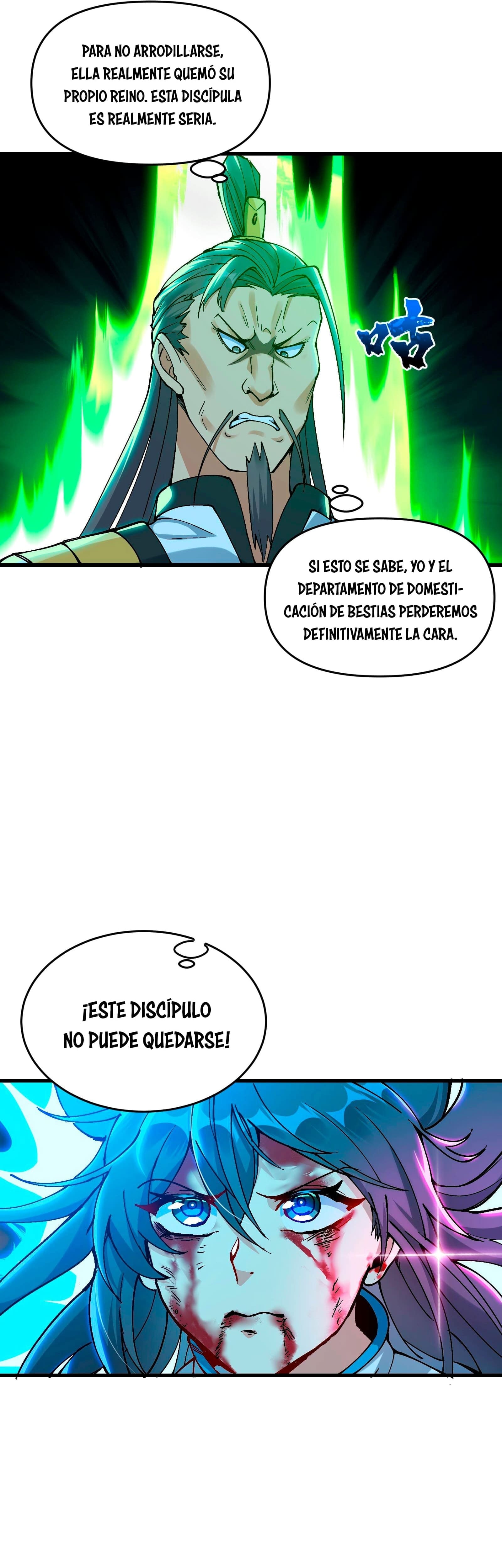 Read Después de diez años de cortar leña, los inmortales suplicaron convertirse en mis discípulos ES Manga Online