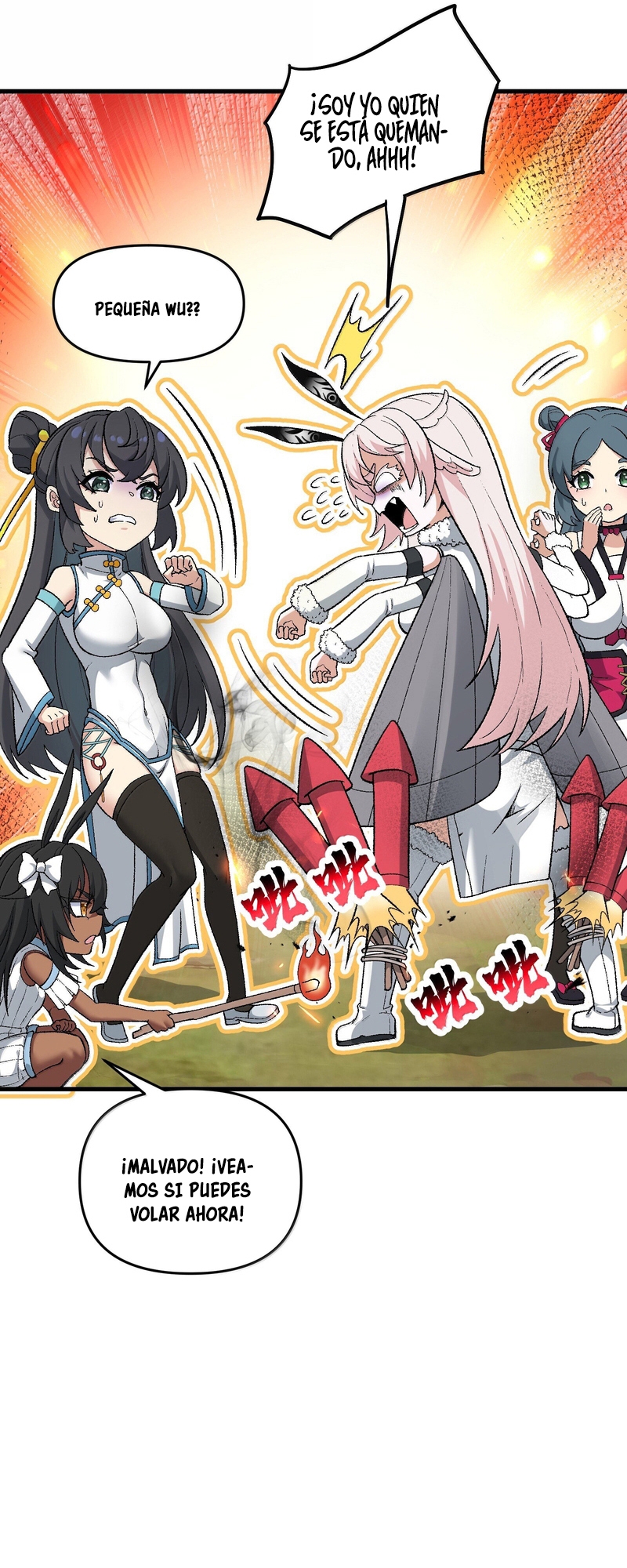 Read Después de diez años de cortar leña, los inmortales suplicaron convertirse en mis discípulos ES Manga Online