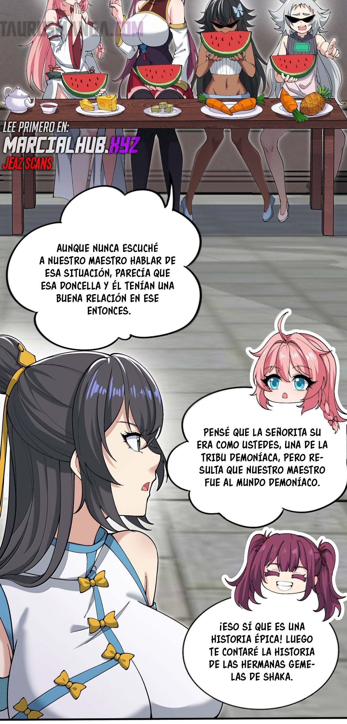 Read Después de diez años de cortar leña, los inmortales suplicaron convertirse en mis discípulos ES Manga Online