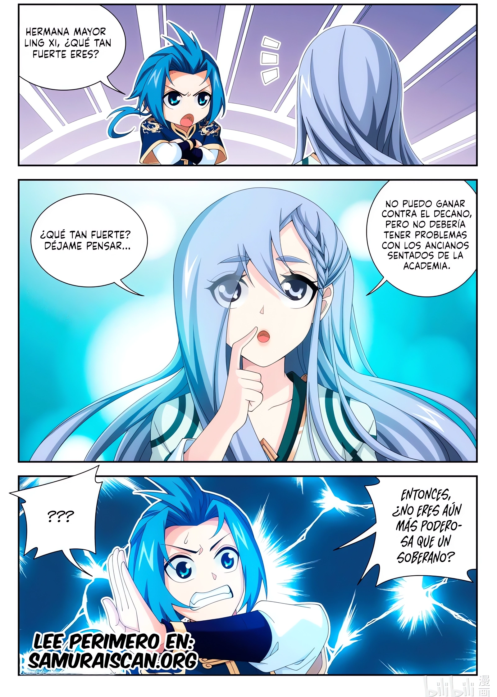 Read El Emperador del Reino Espiritual ES Manga Online