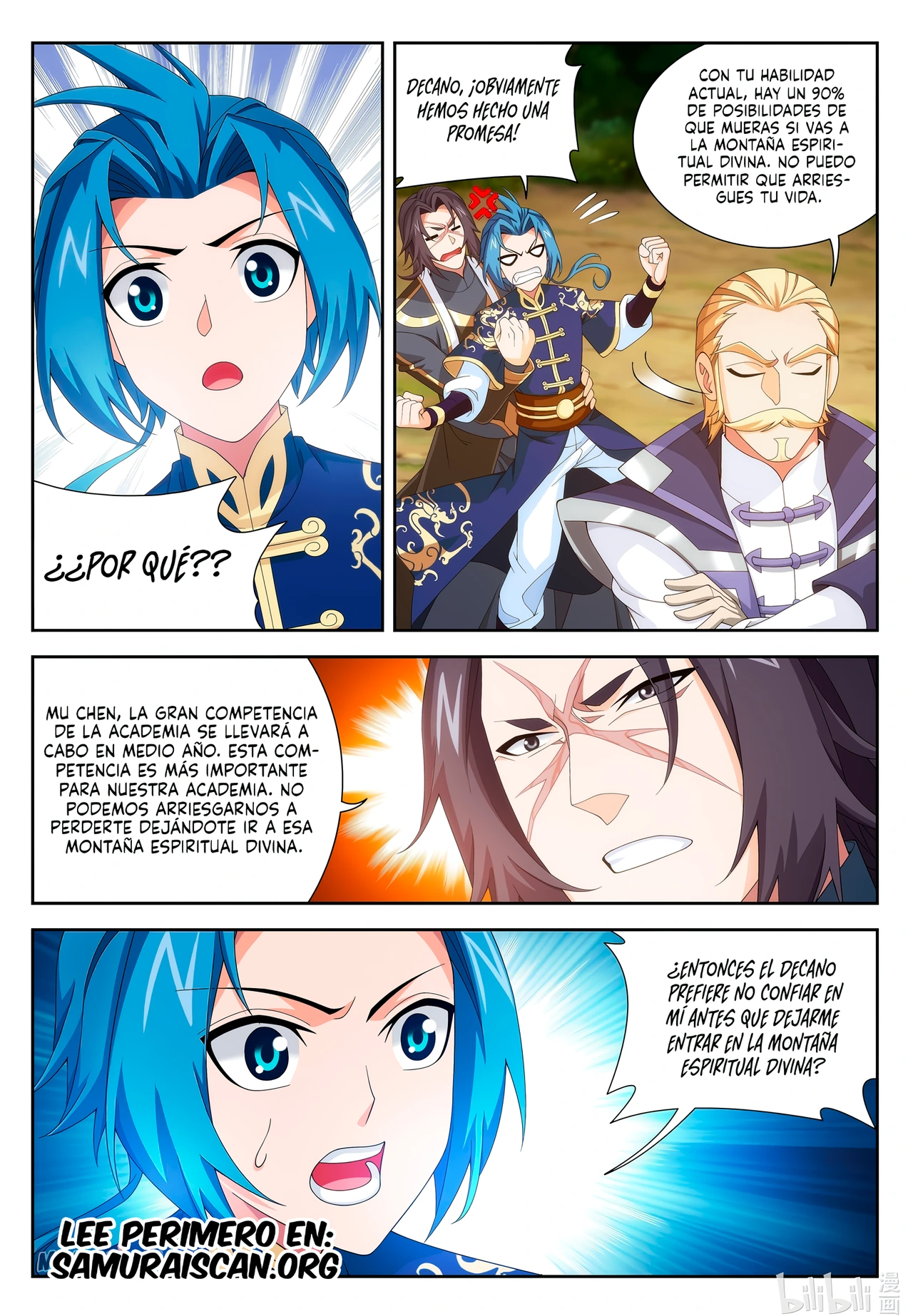 Read El Emperador del Reino Espiritual ES Manga Online