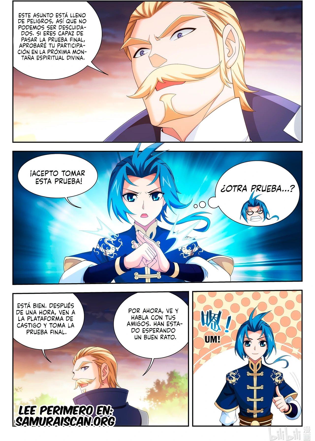 Read El Emperador del Reino Espiritual ES Manga Online