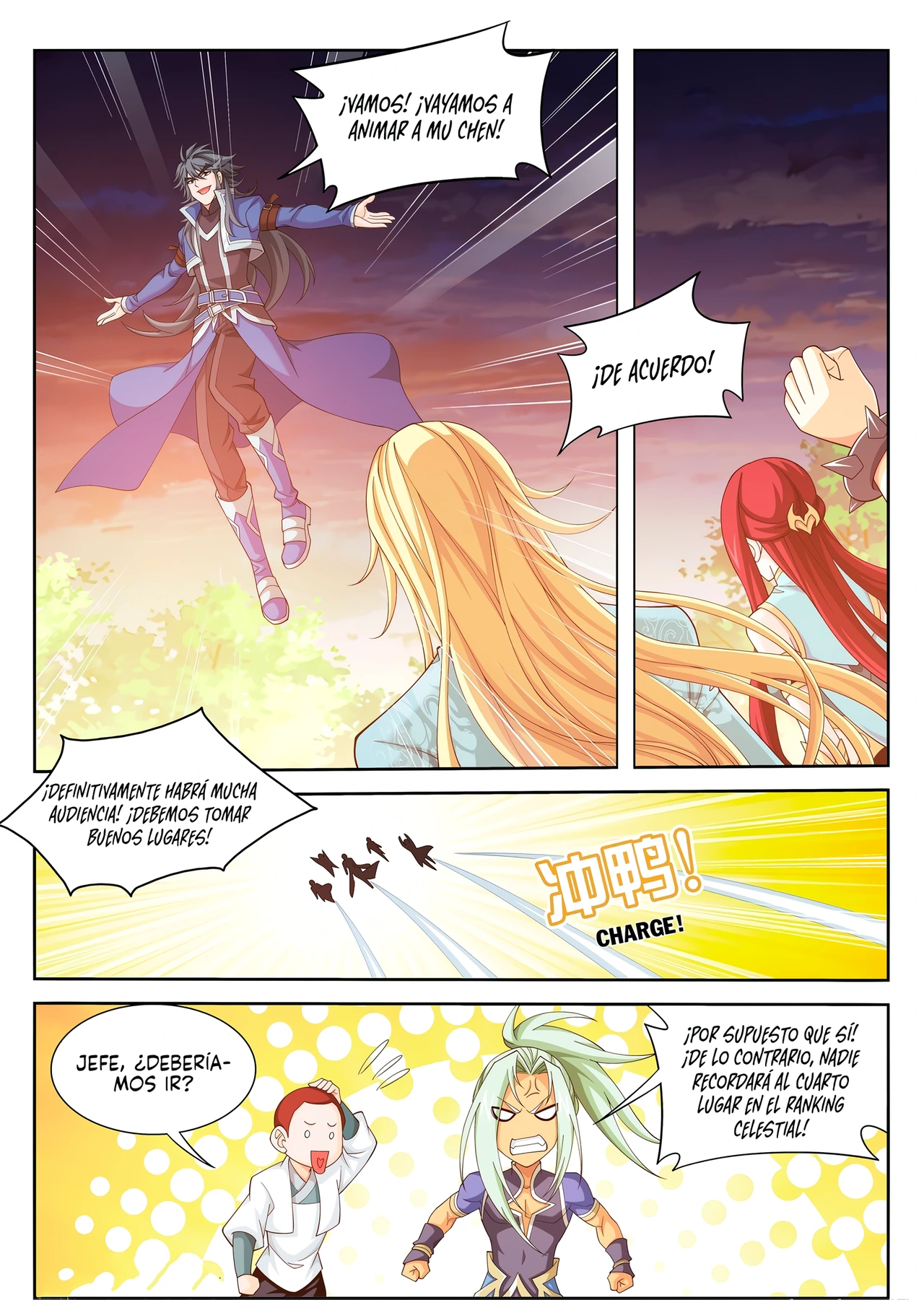 Read El Emperador del Reino Espiritual ES Manga Online