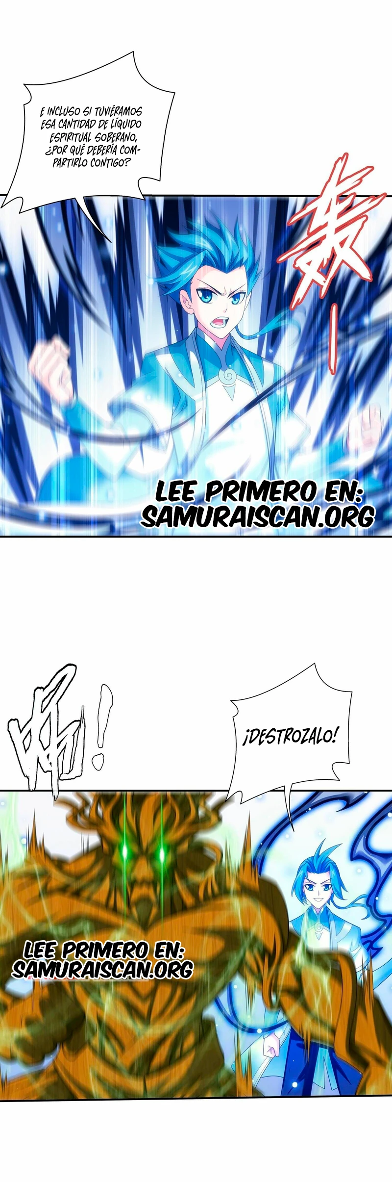 Read El Emperador del Reino Espiritual ES Manga Online