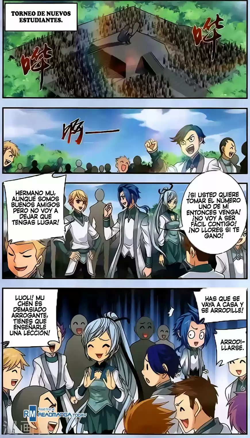 Read El Emperador del Reino Espiritual ES Manga Online