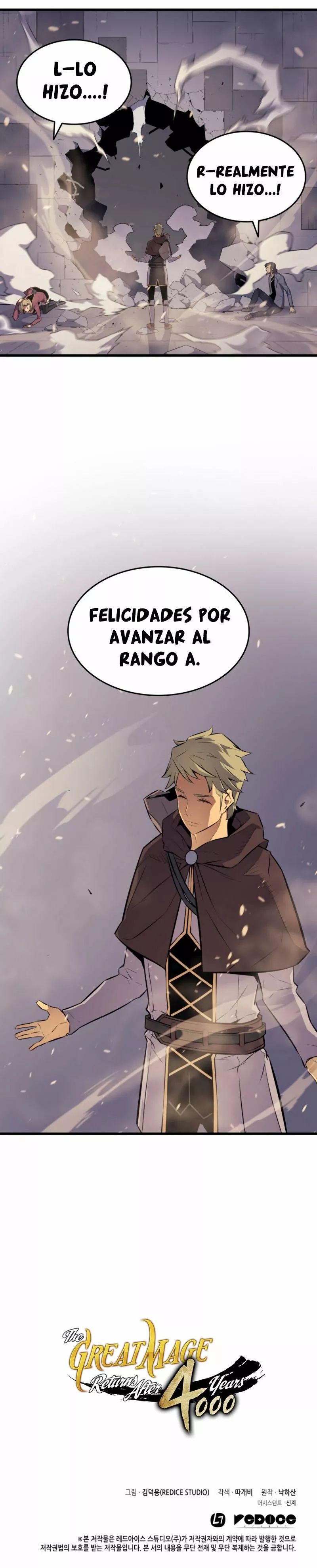 Read El Gran Mago regresa después de 4000 años ES Manga Online