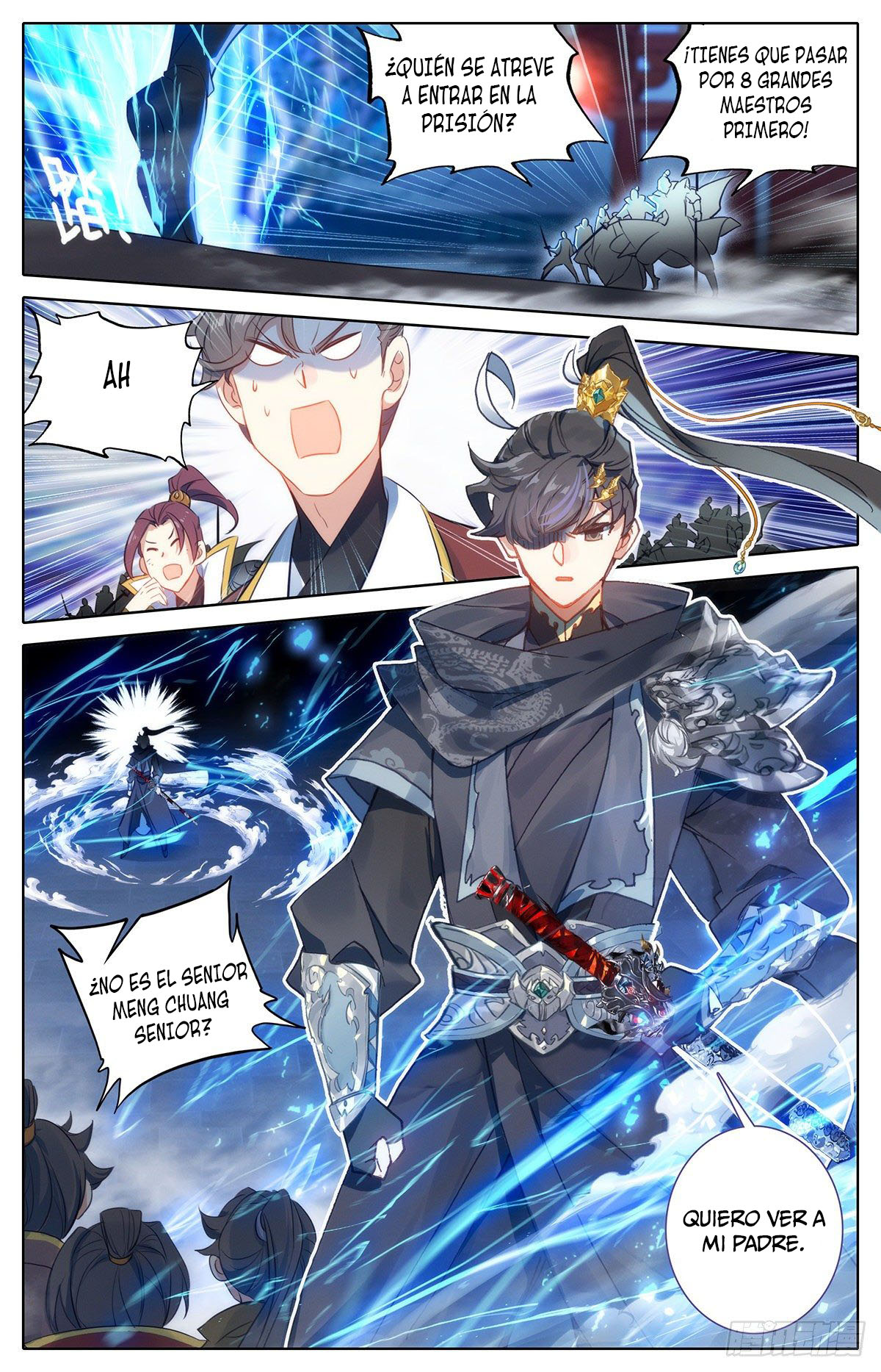 Read El Legado del Firmamento Azul_ Eternidad Suprema ES Manga Online