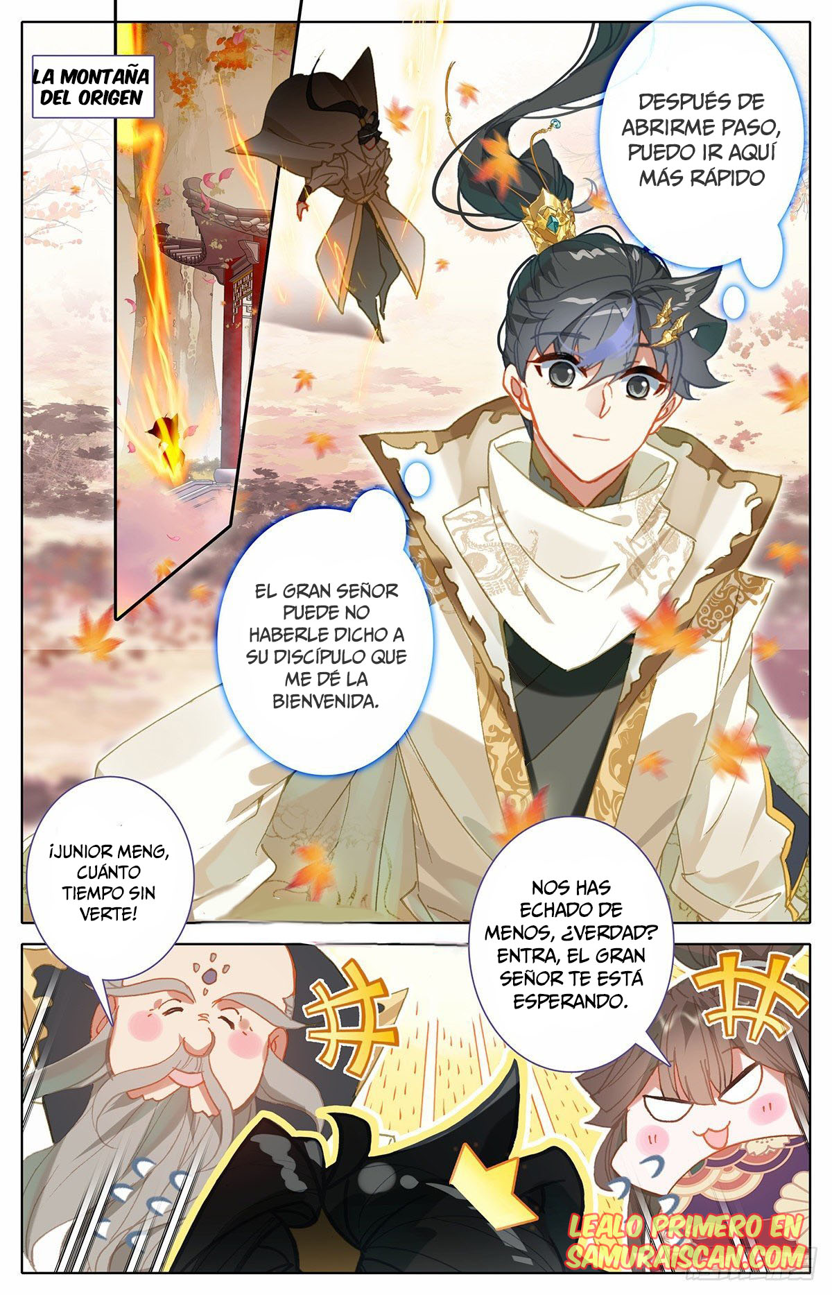 Read El Legado del Firmamento Azul_ Eternidad Suprema ES Manga Online