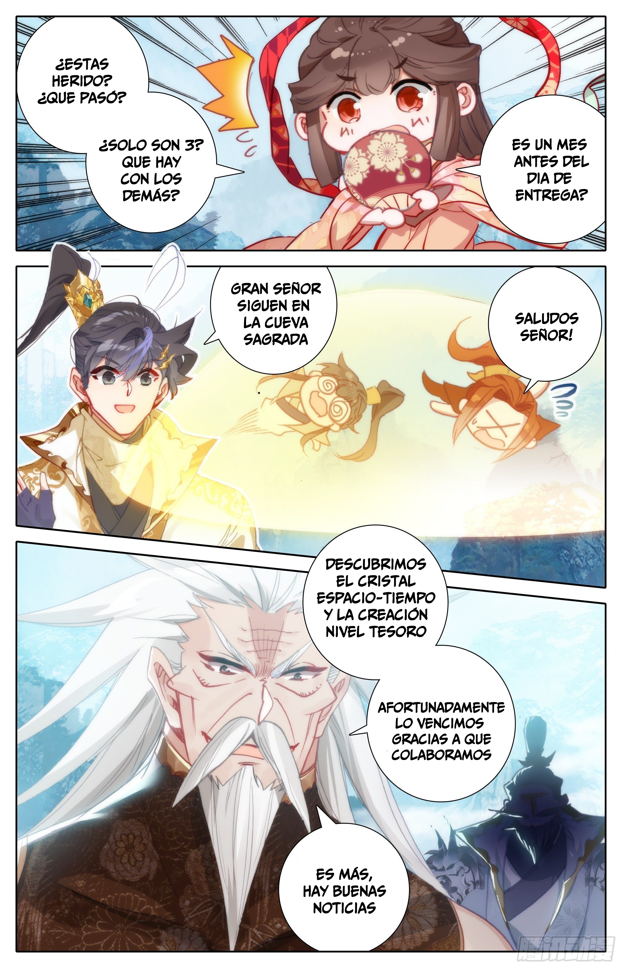 Read El Legado del Firmamento Azul_ Eternidad Suprema ES Manga Online