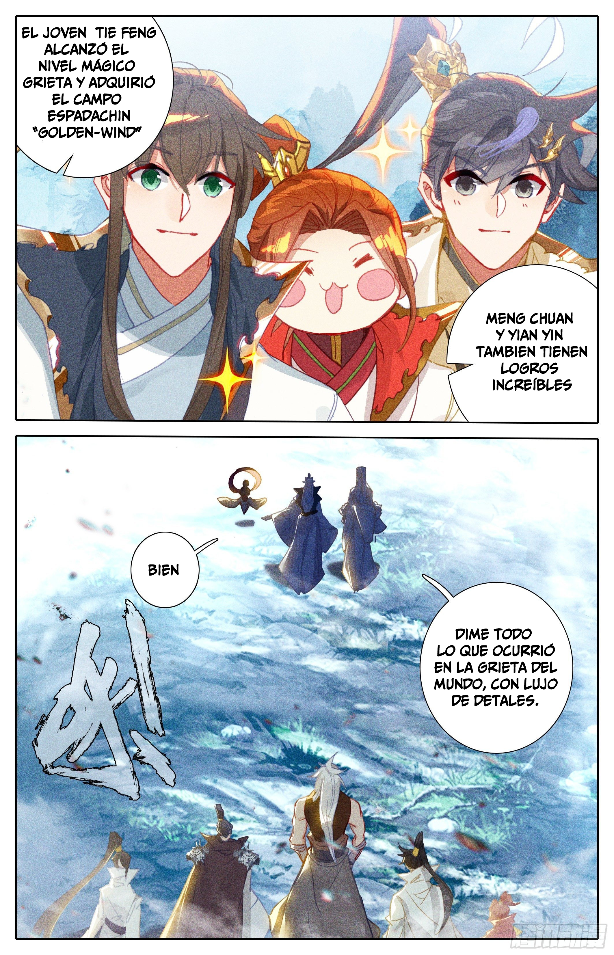 Read El Legado del Firmamento Azul_ Eternidad Suprema ES Manga Online