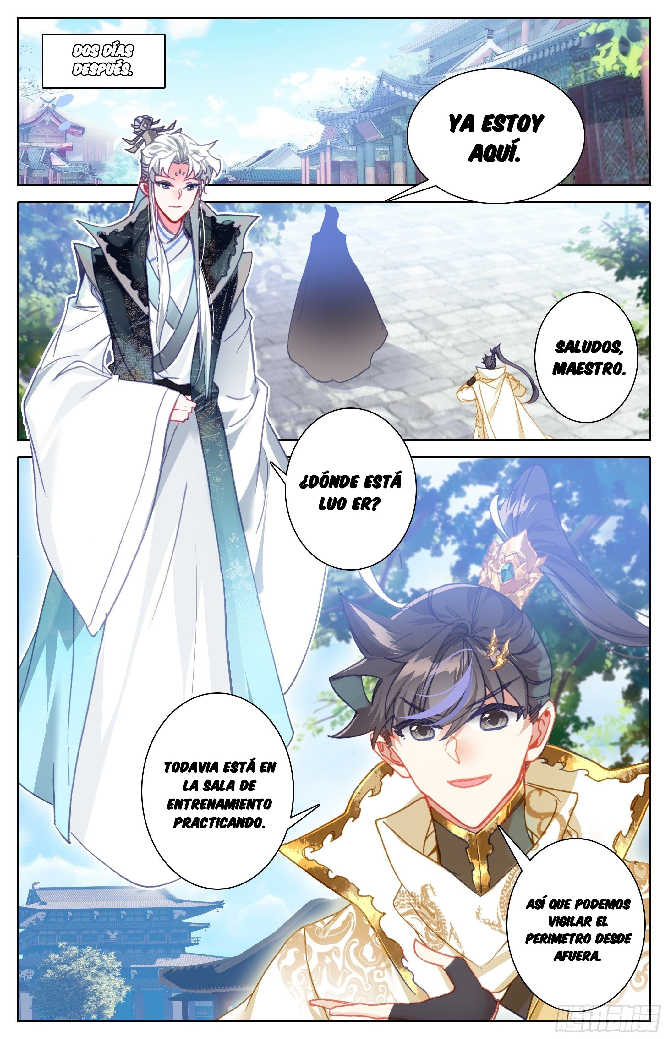 Read El Legado del Firmamento Azul_ Eternidad Suprema ES Manga Online
