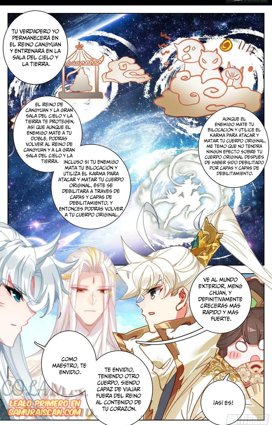 Read El Legado del Firmamento Azul_ Eternidad Suprema ES Manga Online