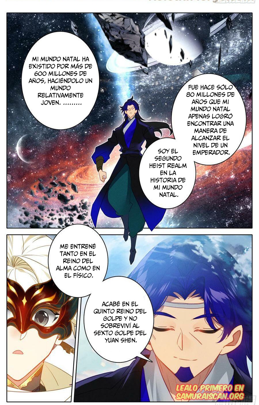 Read El Legado del Firmamento Azul_ Eternidad Suprema ES Manga Online