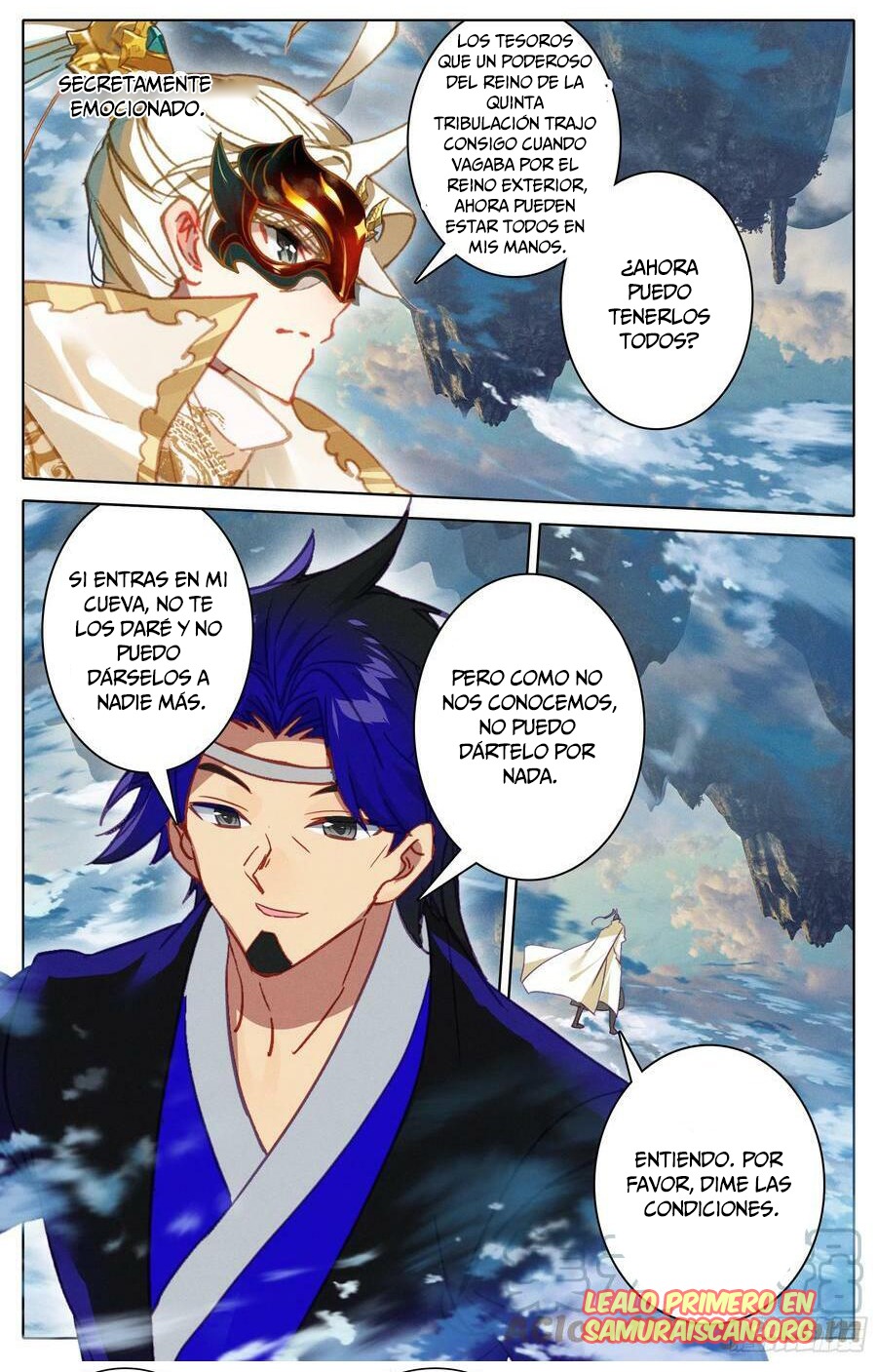 Read El Legado del Firmamento Azul_ Eternidad Suprema ES Manga Online