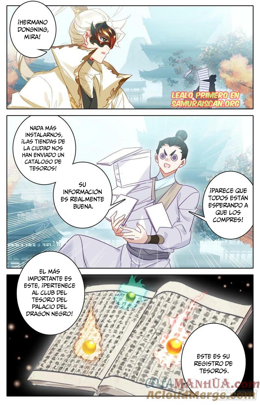 Read El Legado del Firmamento Azul_ Eternidad Suprema ES Manga Online