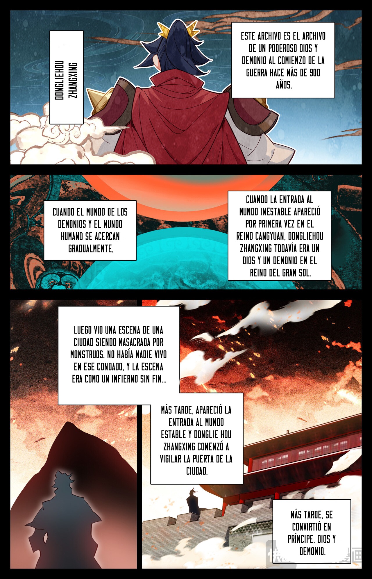 Read El Legado del Firmamento Azul_ Eternidad Suprema ES Manga Online