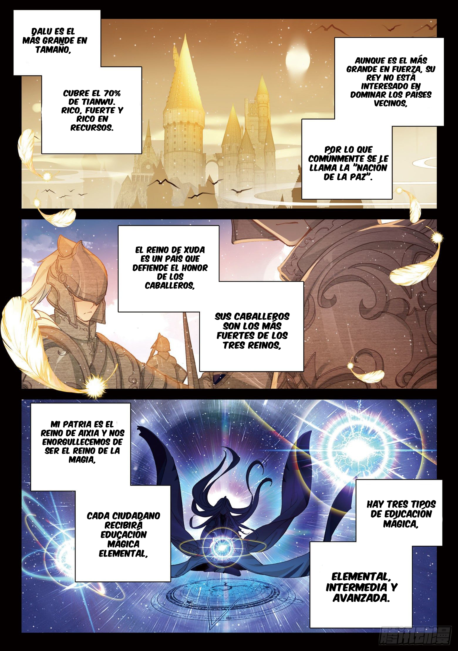 Read El Protector de los Reinos Celestiales ES Manga Online