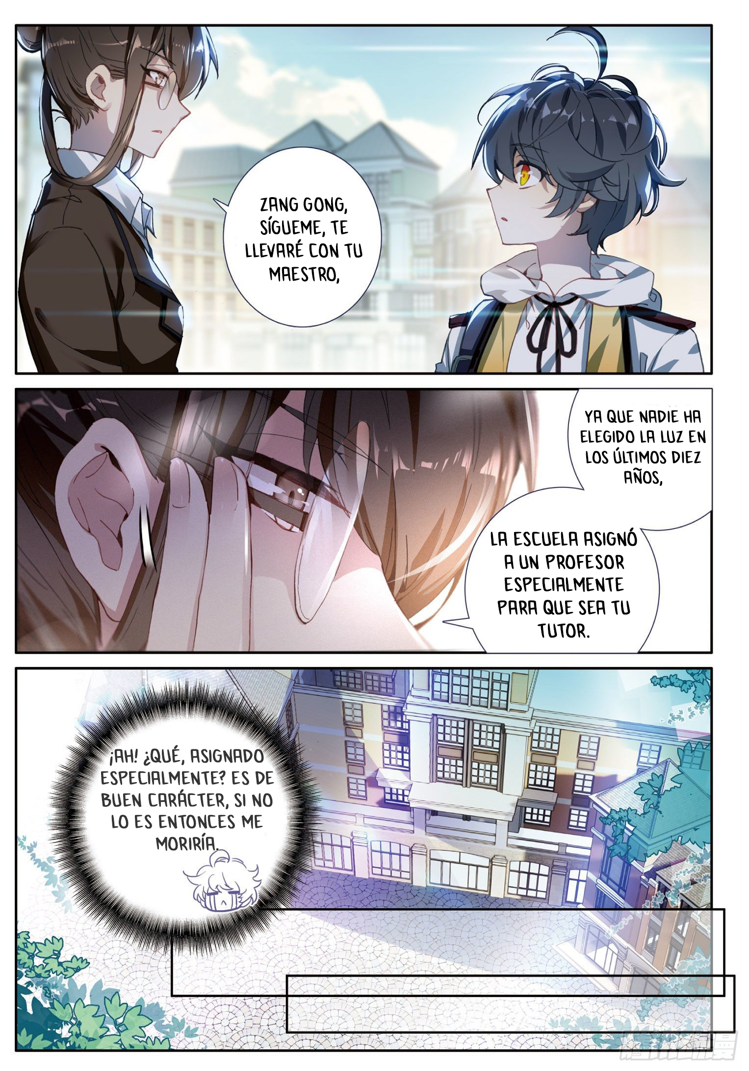 Read El Protector de los Reinos Celestiales ES Manga Online