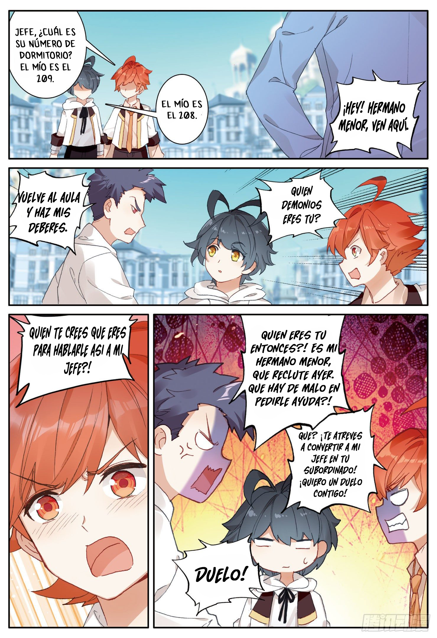 Read El Protector de los Reinos Celestiales ES Manga Online
