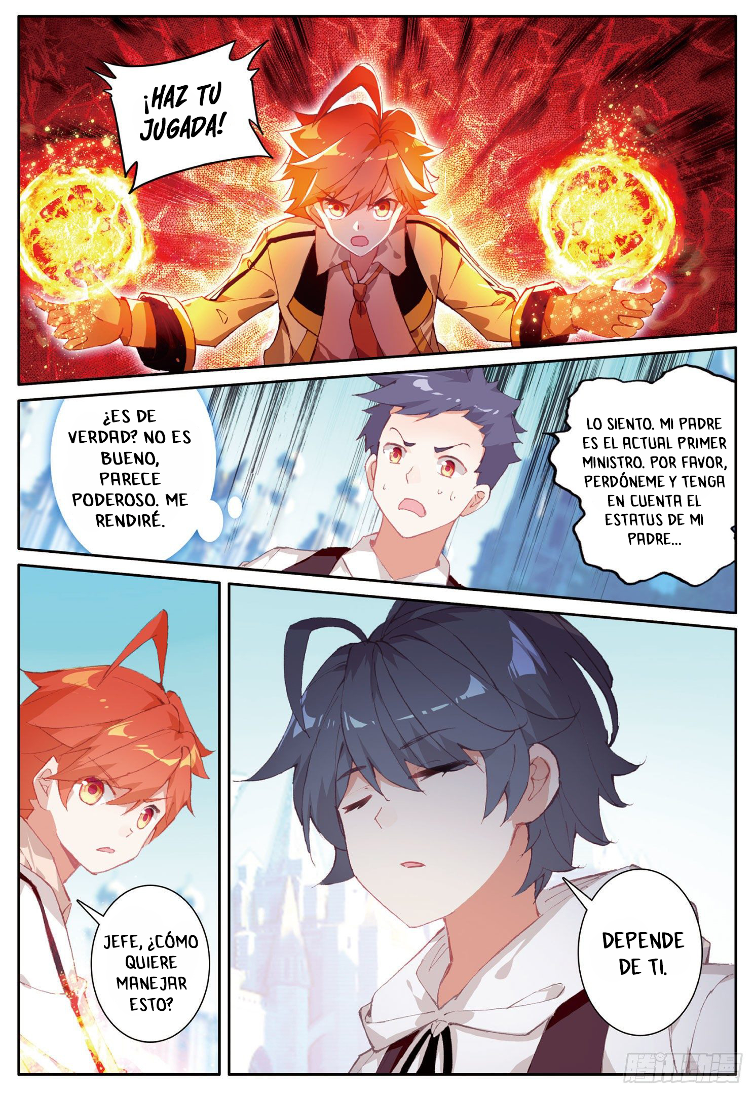 Read El Protector de los Reinos Celestiales ES Manga Online