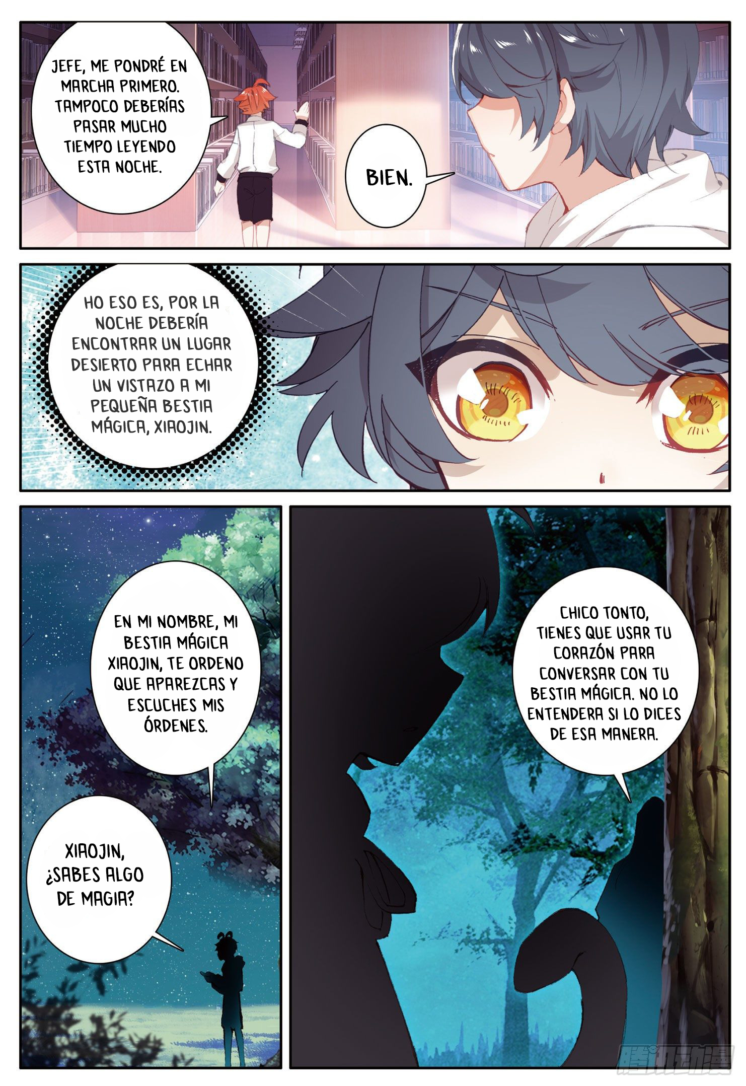 Read El Protector de los Reinos Celestiales ES Manga Online