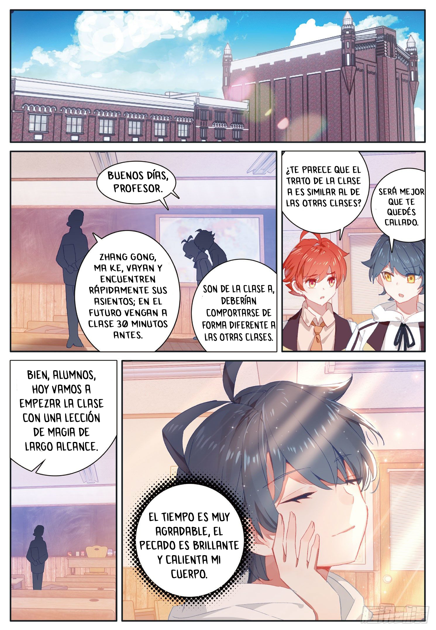 Read El Protector de los Reinos Celestiales ES Manga Online