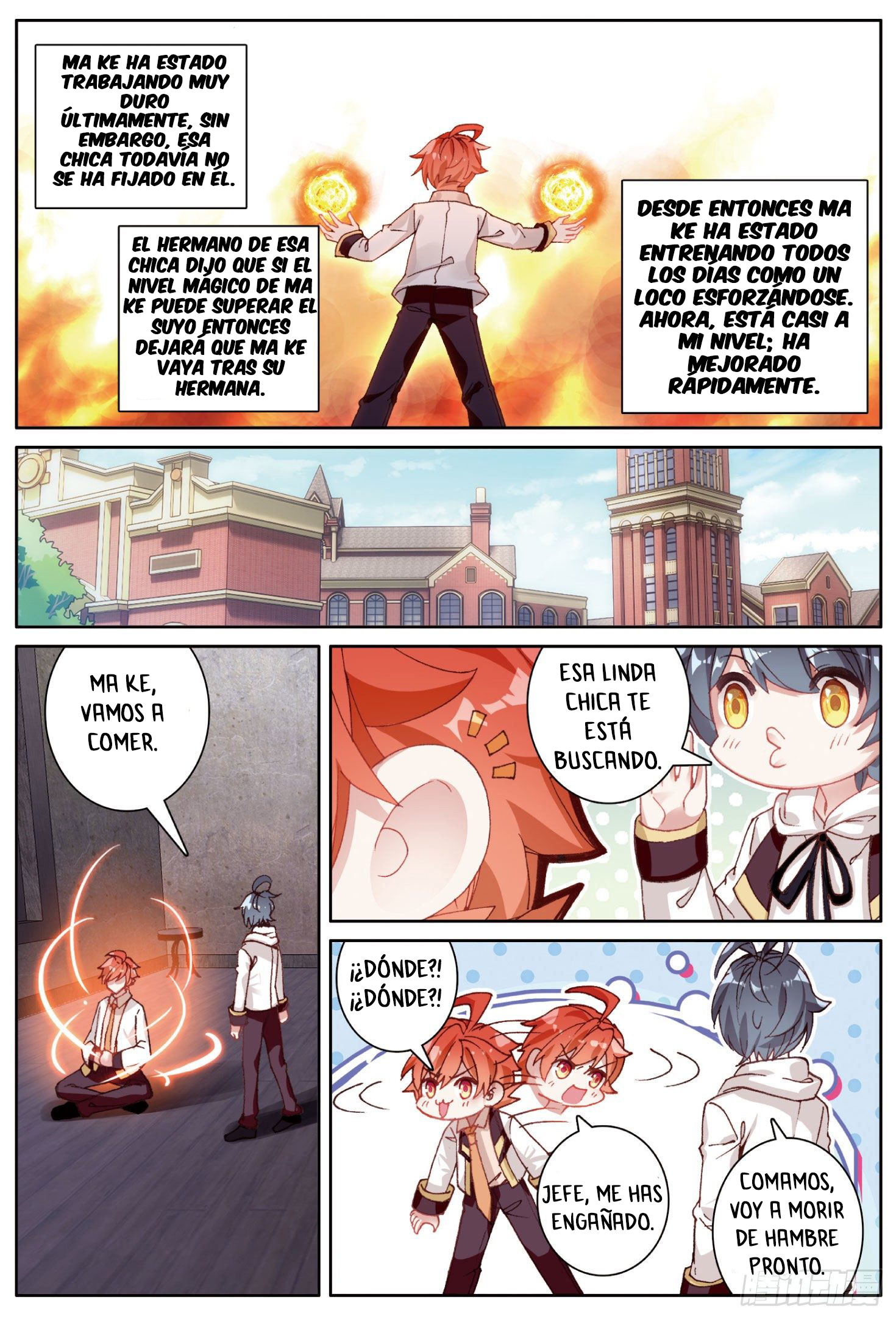 Read El Protector de los Reinos Celestiales ES Manga Online