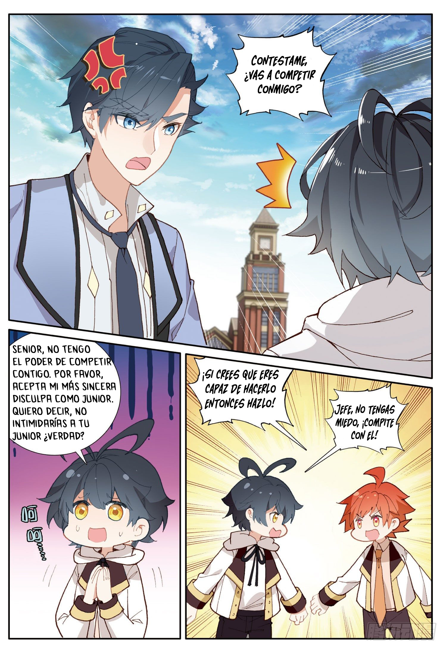 Read El Protector de los Reinos Celestiales ES Manga Online