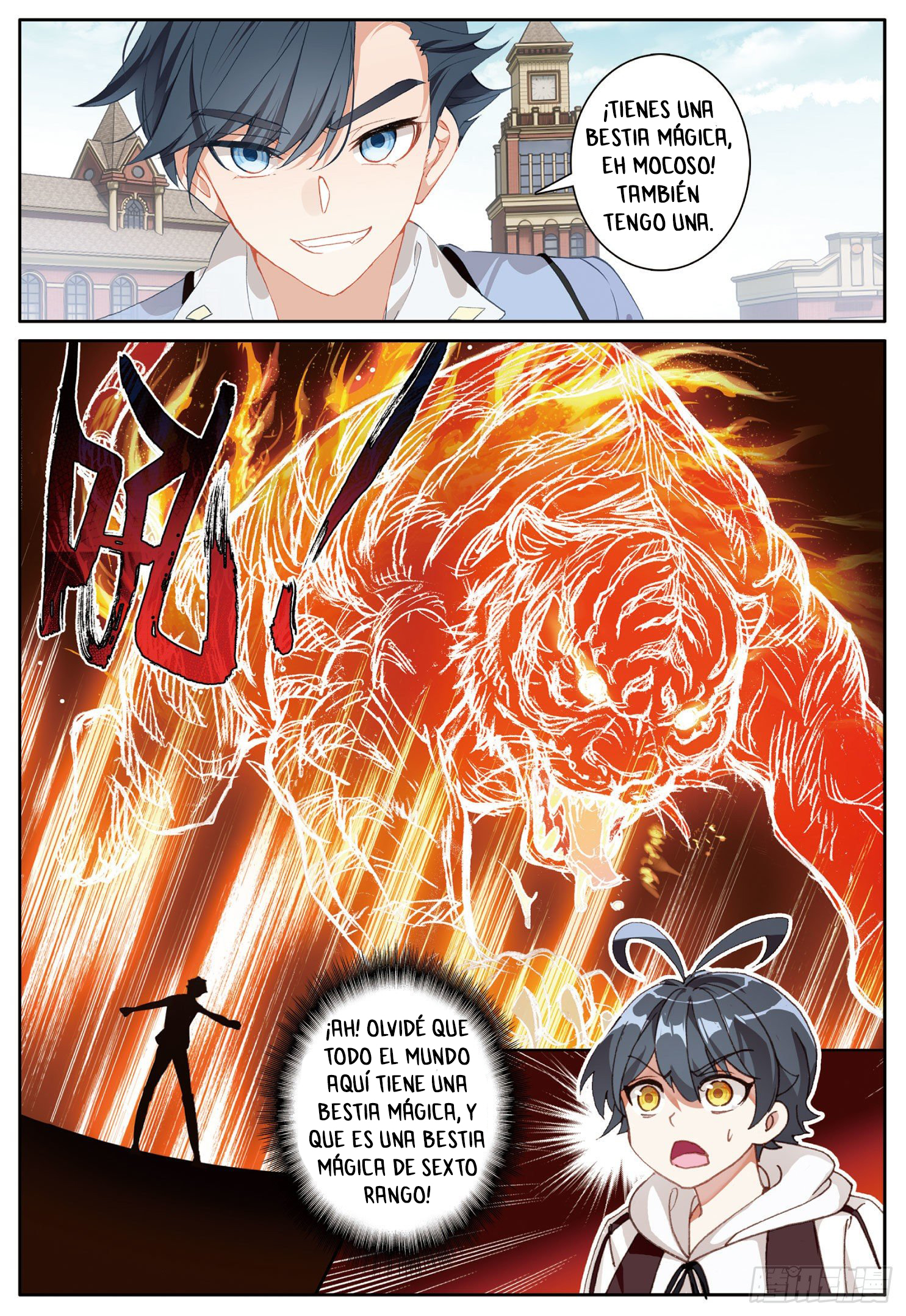 Read El Protector de los Reinos Celestiales ES Manga Online