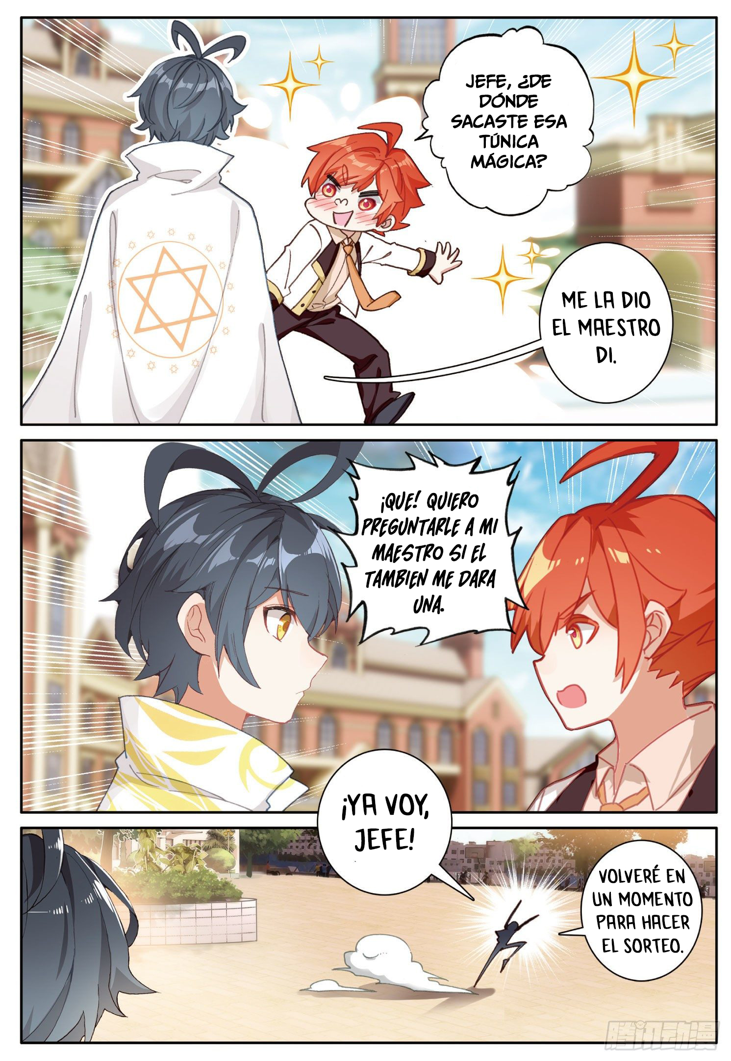 Read El Protector de los Reinos Celestiales ES Manga Online