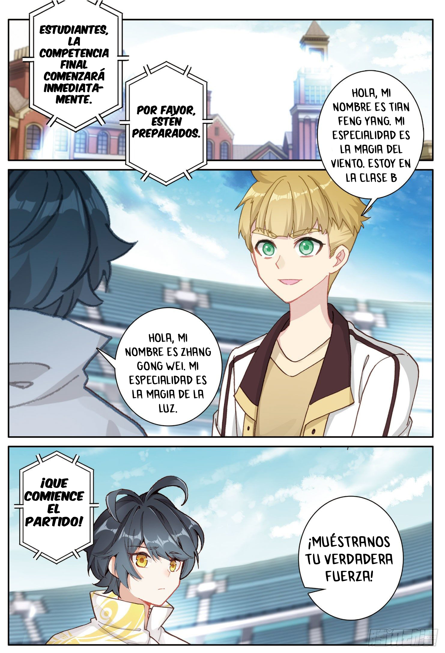 Read El Protector de los Reinos Celestiales ES Manga Online