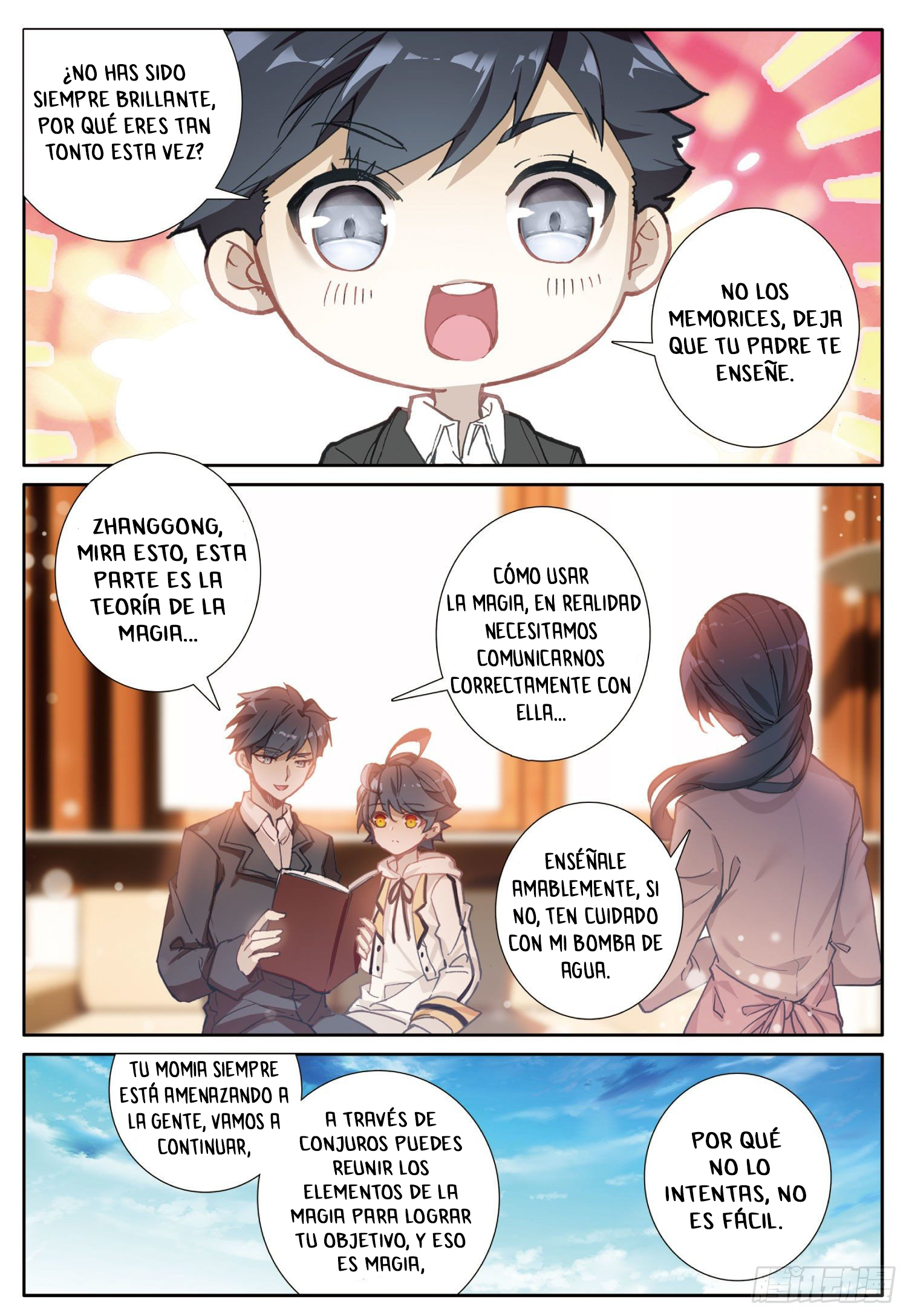 Read El Protector de los Reinos Celestiales ES Manga Online
