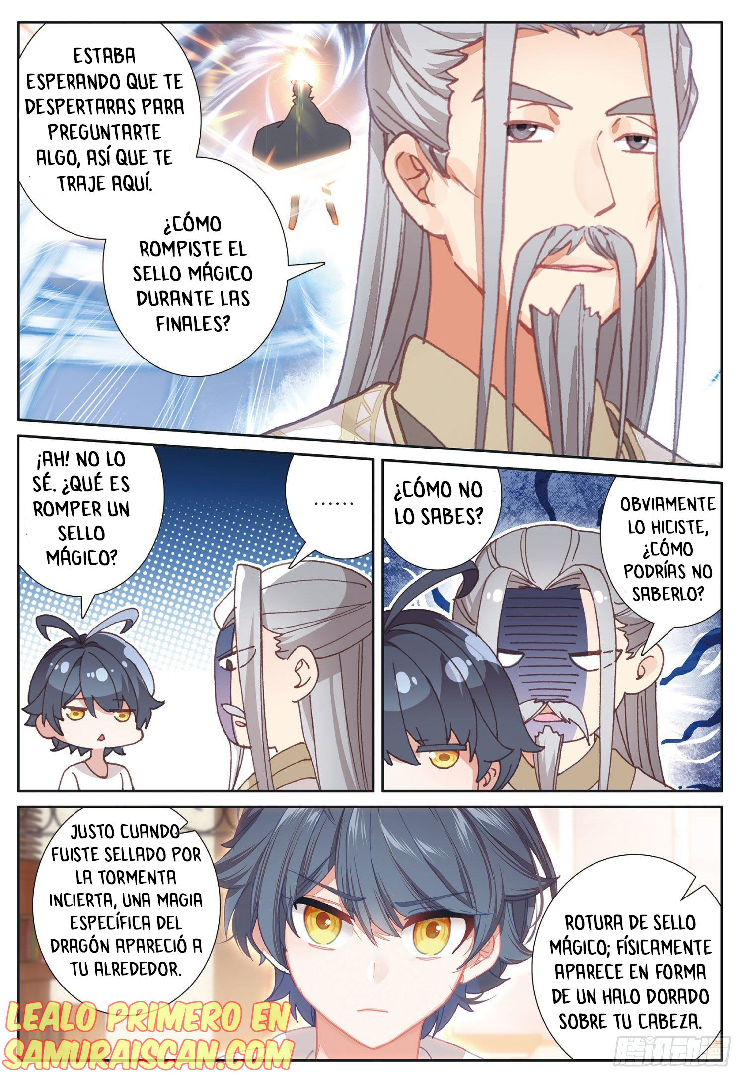 Read El Protector de los Reinos Celestiales ES Manga Online