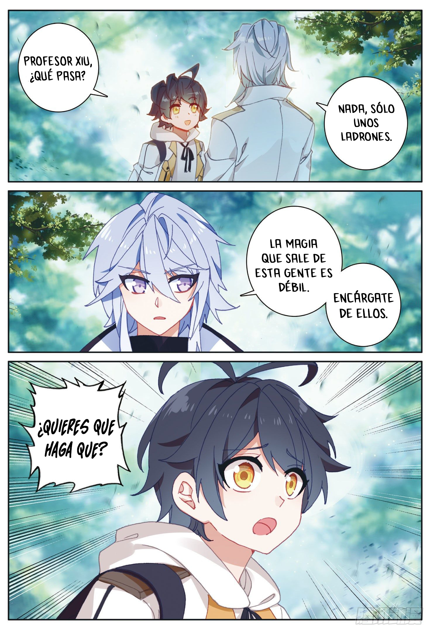 Read El Protector de los Reinos Celestiales ES Manga Online