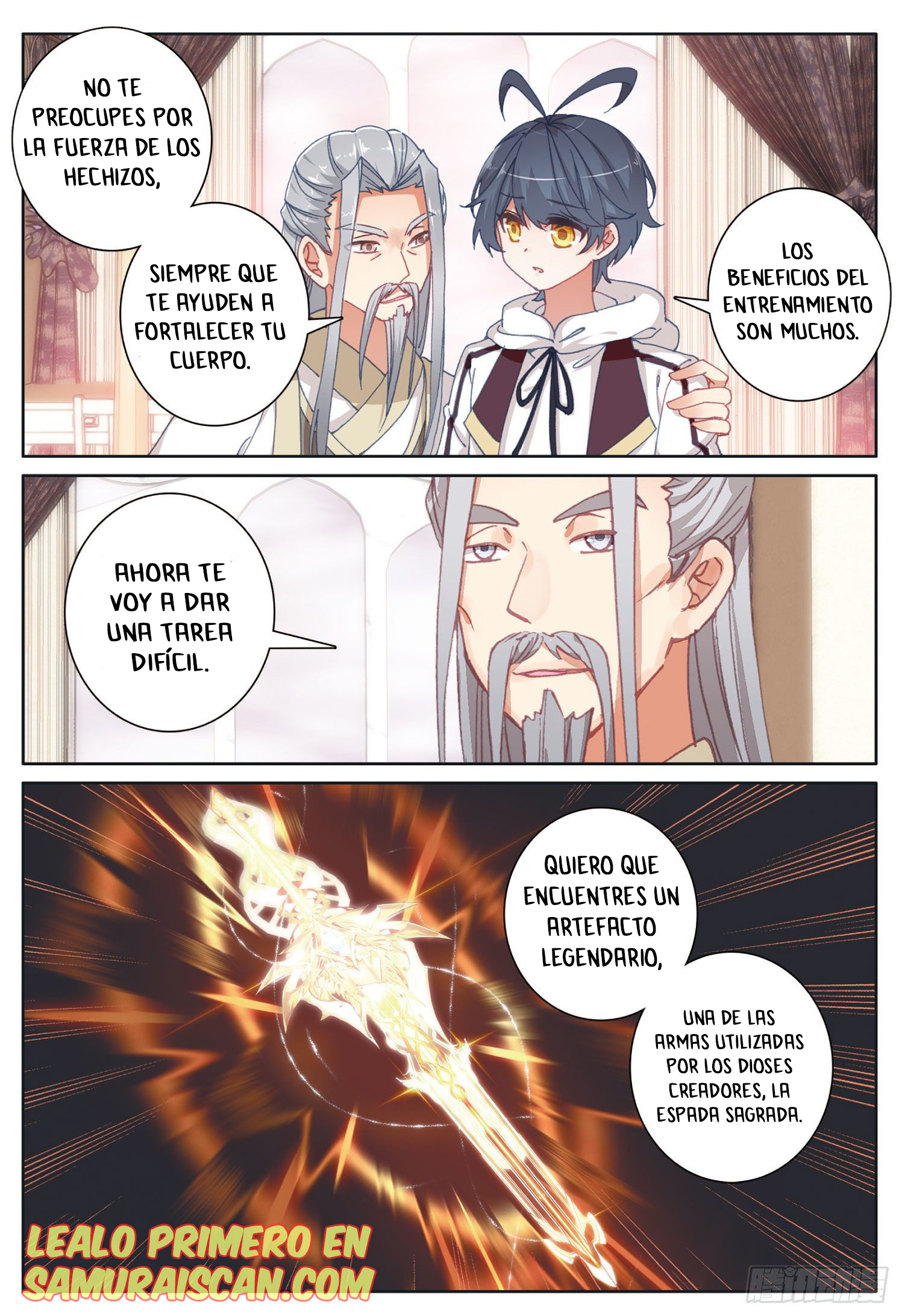 Read El Protector de los Reinos Celestiales ES Manga Online