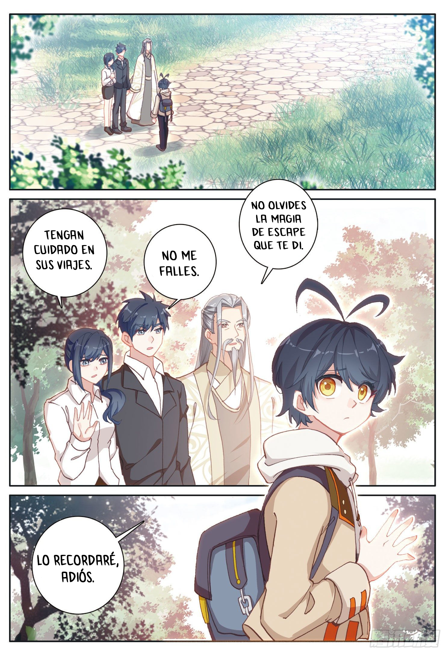 Read El Protector de los Reinos Celestiales ES Manga Online