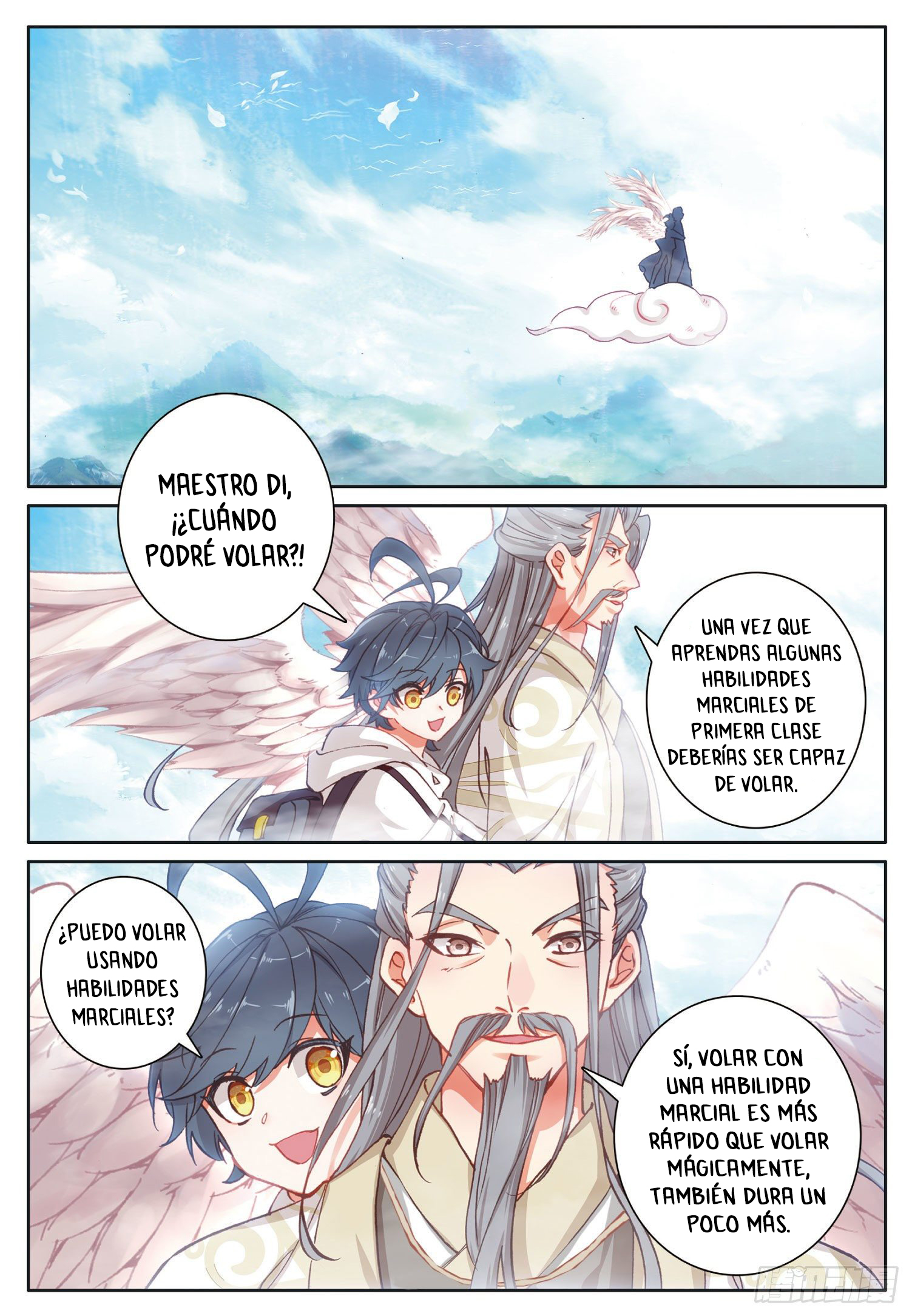 Read El Protector de los Reinos Celestiales ES Manga Online