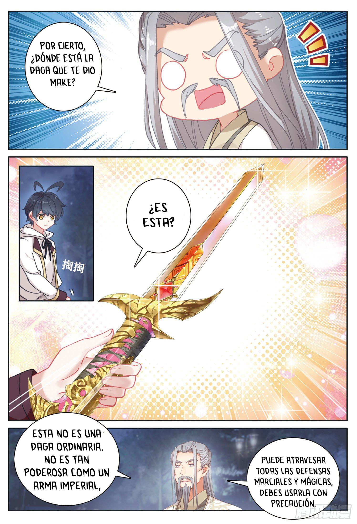 Read El Protector de los Reinos Celestiales ES Manga Online