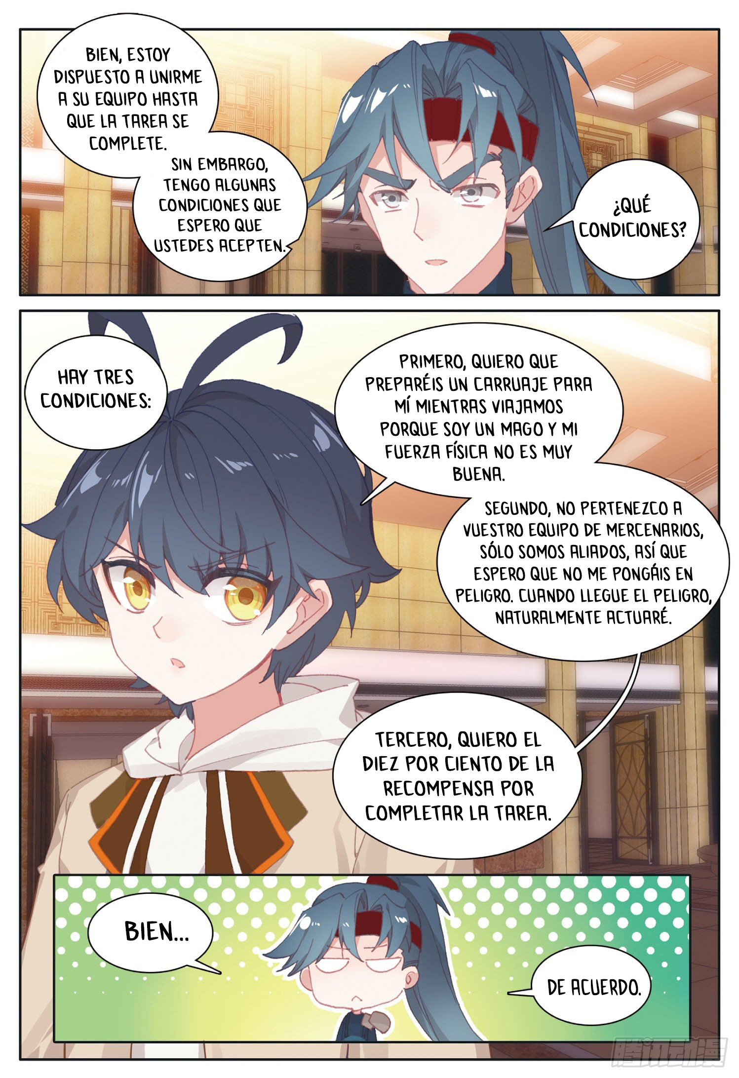 Read El Protector de los Reinos Celestiales ES Manga Online