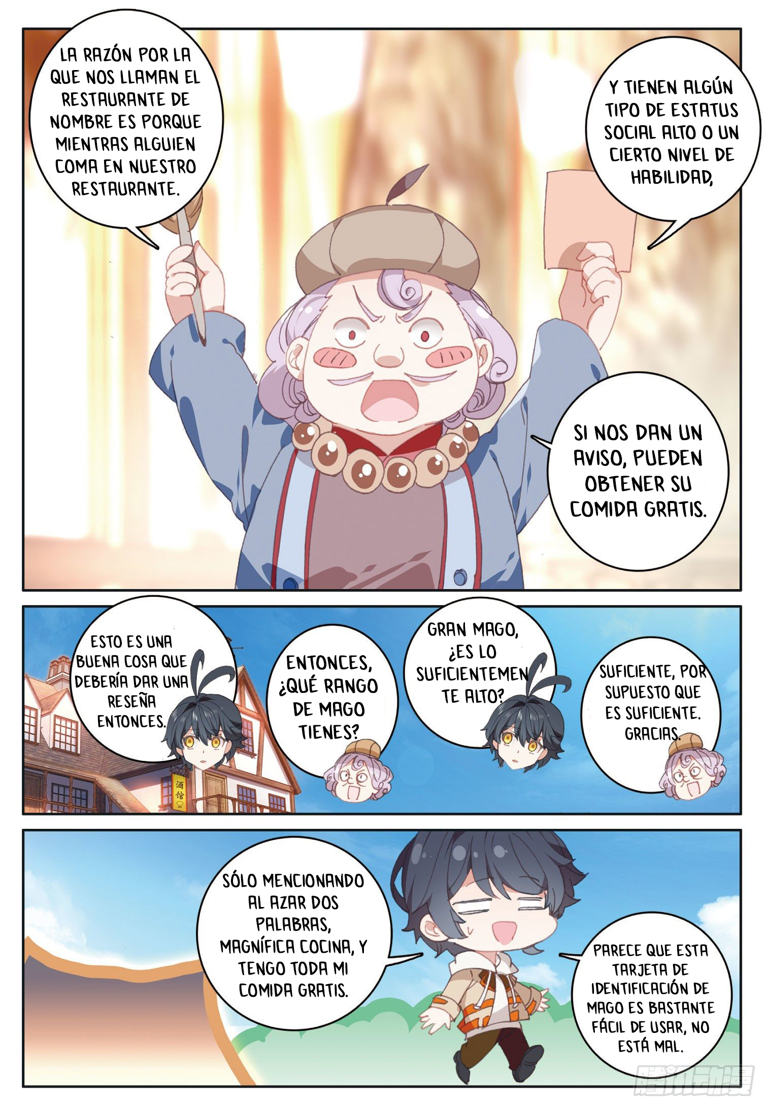 Read El Protector de los Reinos Celestiales ES Manga Online