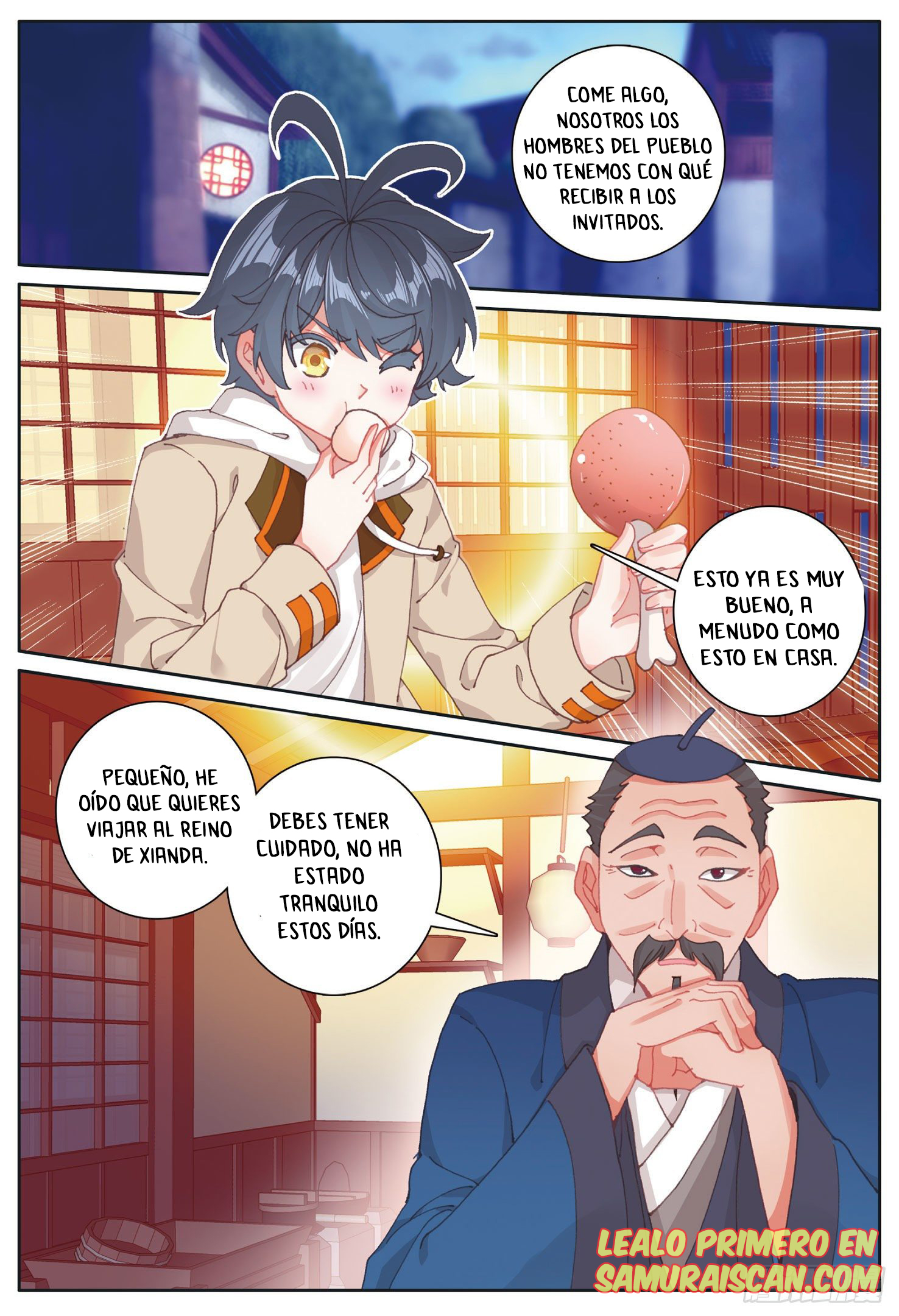 Read El Protector de los Reinos Celestiales ES Manga Online