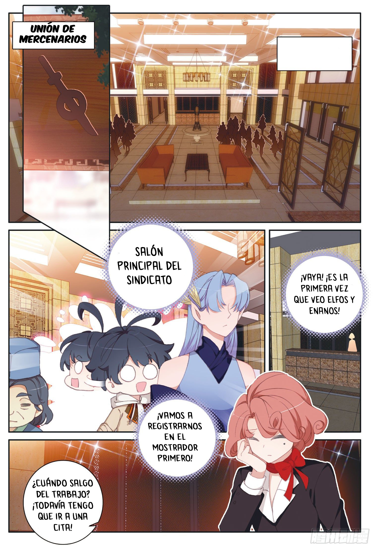 Read El Protector de los Reinos Celestiales ES Manga Online